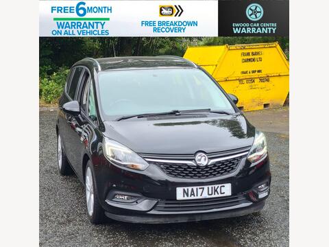 Vauxhall Zafira Tourer MPV 1.4i Turbo SRi Auto Euro 6 5dr