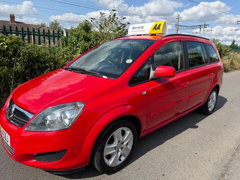Vauxhall Zafira MPV 1.6 16V Exclusiv Euro 5 5dr