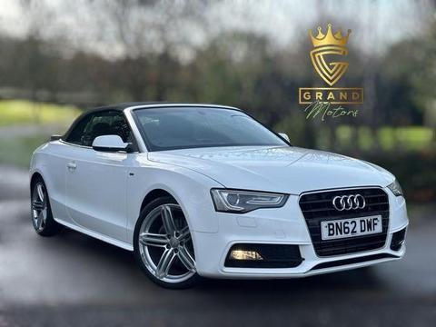 Audi A5 Cabriolet Convertible 2.0 TDI S line Euro 5 (s/s) 2dr