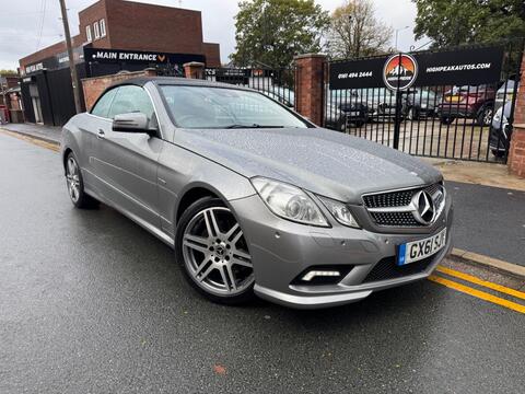 Mercedes-Benz E Class Convertible 3.0 E350 CDI V6 BlueEfficiency Sport Edition 125 Cabriolet G-Tronic Euro 5 2dr