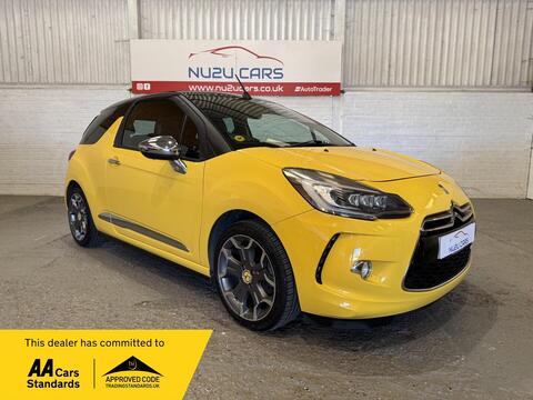 DS AUTOMOBILES DS 3 CABRIO Convertible 1.6 THP DSport Cabriolet Euro 6 (s/s) 2dr