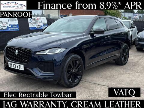 Jaguar F-PACE SUV 2.0 D200 MHEV R-Dynamic SE Black Auto AWD Euro 6 (s/s) 5dr