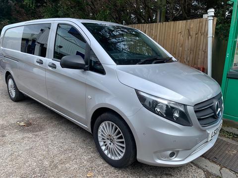 Mercedes-Benz Vito Combi Van 2.0 116 CDI Premium Crew Van G-Tronic RWD L3 Euro 6 (s/s) 5dr (XLWB)