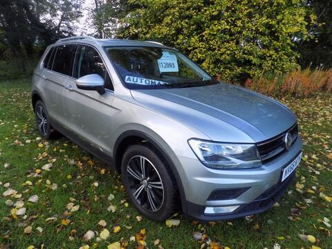 Volkswagen Tiguan SUV 2.0 TDI BlueMotion Tech SE Navigation DSG 4Motion Euro 6 (s/s) 5dr