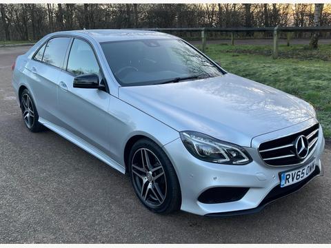 Mercedes-Benz E Class Saloon 2.1 E220 BlueTEC AMG Night Edition G-Tronic+ Euro 6 (s/s) 4dr