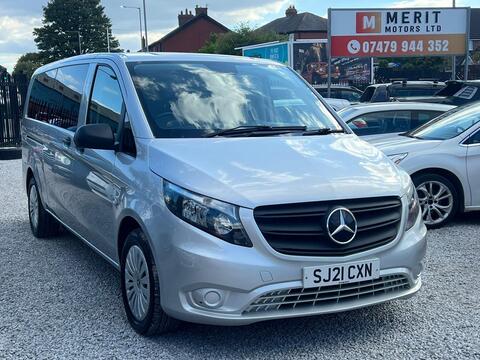 Mercedes-Benz Vito Minibus 2.0 114 CDI PRO Tourer G-Tronic RWD L3 Euro 6 (s/s) 5dr