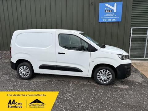 Peugeot Partner Panel Van 1.5 BlueHDi 1000 Professional Standard Panel Van SWB Euro 6 5dr