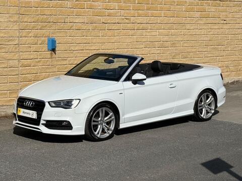 Audi A3 Cabriolet Convertible 1.4 TFSI CoD S line Euro 6 (s/s) 2dr