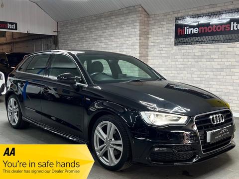 Audi A3 Hatchback 2.0 TDI S line Sportback S Tronic Euro 6 (s/s) 5dr (Nav)