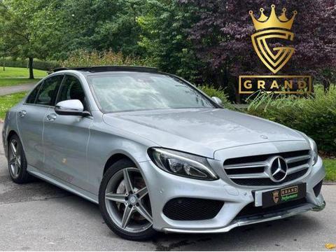 Mercedes-Benz C Class Saloon 2.1 C250d AMG Line (Premium Plus) G-Tronic+ Euro 6 (s/s) 4dr