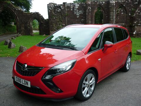 Vauxhall Zafira Tourer MPV 1.4i Turbo SRi Euro 6 5dr