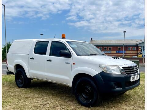 Toyota Hilux Pickup 2.5 D-4D Active 4WD Euro 5 4dr