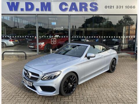 Mercedes-Benz C Class Convertible 2.1 C220d AMG Line Cabriolet G-Tronic+ Euro 6 (s/s) 2dr