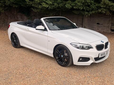 BMW 2 Series Convertible 2.0 218d M Sport Euro 6 (s/s) 2dr