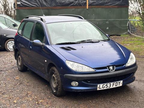 Peugeot 206 SW Estate 1.4 XT 5dr