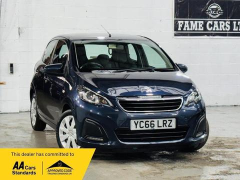 Peugeot 108 Hatchback 1.0 Active 2 Tronic Euro 6 5dr