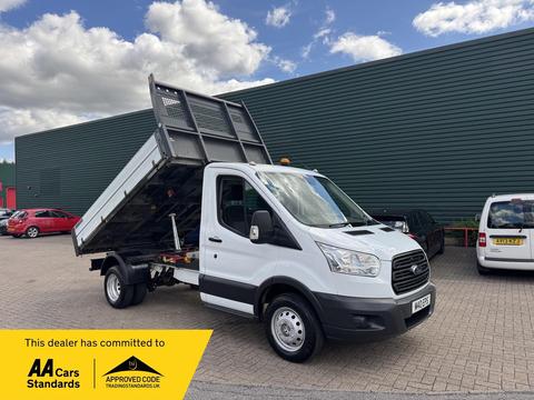 Ford Transit Tipper 2.2 TDCi 350 1-Way Double Cab Tipper RWD L3 Euro 5 4dr (1-Way, 1-Stop)