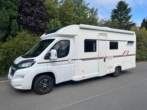 Bailey Advance 74-4 Coach Built DELIVERY POSSIBLE,2500 MILES,4 BERTH,4 BELTS