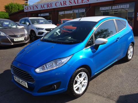 Ford Fiesta Hatchback 1.25 Zetec Blue Edition Euro 6 3dr