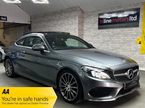 Mercedes-Benz C Class Coupe 2.1 C220d AMG Line (Premium) G-Tronic+ Euro 6 (s/s) 2dr