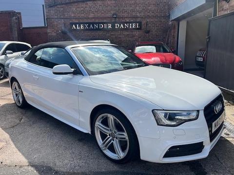 Audi A5 Cabriolet Convertible 2.0 TDI S line Special Edition Euro 5 (s/s) 2dr
