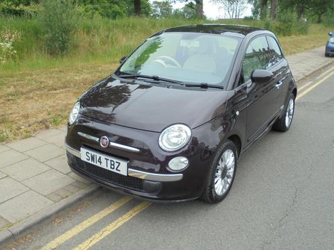 Fiat 500 Hatchback 1.2 Lounge Euro 6 (s/s) 3dr