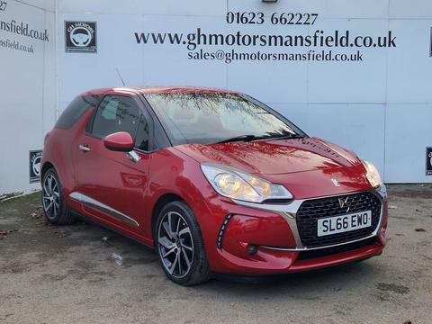 DS AUTOMOBILES DS 3 Hatchback 1.6 BlueHDi Elegance Euro 6 (s/s) 3dr