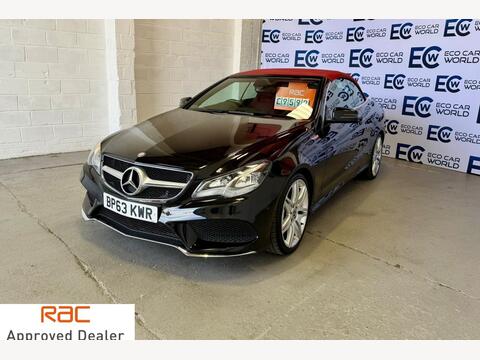 Mercedes-Benz E Class Convertible 2.1 E220 CDI AMG Sport Cabriolet G-Tronic+ Euro 5 (s/s) 2dr