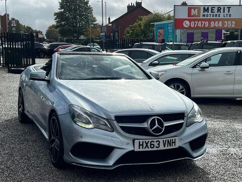 Mercedes-Benz E Class Convertible 3.0 E350d V6 BlueTEC AMG Sport Cabriolet G-Tronic+ Euro 6 (s/s) 2dr
