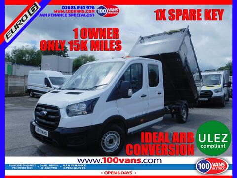 Ford Transit Tipper 2.0 350 EcoBlue Leader RWD L3 Euro 6 (s/s) 4dr (1-Way, 1-Stop)
