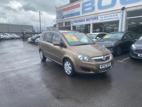 Vauxhall Zafira MPV 1.6 16V Exclusiv Euro 5 5dr