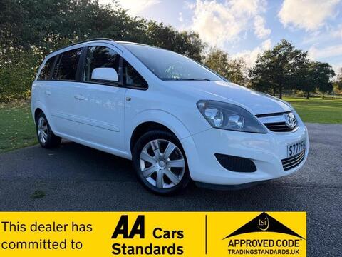 Vauxhall Zafira MPV 1.6 16V Exclusiv Euro 5 5dr