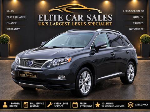 Lexus RX SUV 3.5 450h V6 SE-L Premier CVT 4WD Euro 4 (s/s) 5dr