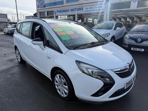 Vauxhall Zafira Tourer MPV 1.4i Turbo Exclusiv Euro 6 5dr