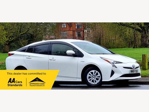 Toyota Prius Saloon 1.8 VVT-h Active CVT Euro 6 (s/s) 5dr