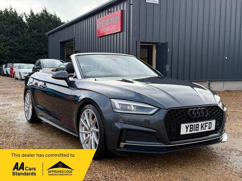 Audi A5 Cabriolet Convertible 2.0 TFSI S line S Tronic Euro 6 (s/s) 2dr
