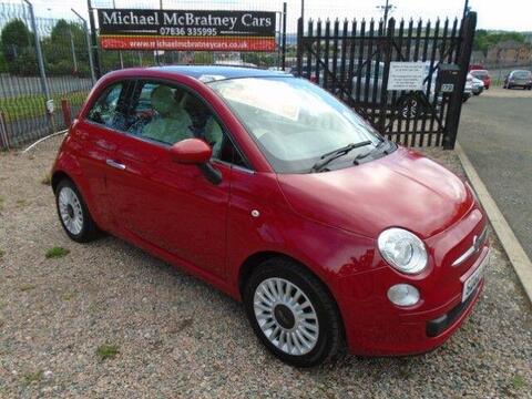 Fiat 500 Hatchback 1.2 Lounge Euro 4 3dr