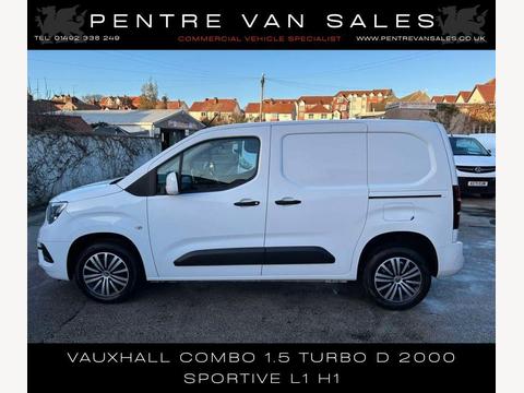 Vauxhall Combo Panel Van 1.5 Turbo D 2300 Sportive L1 H1 Euro 6 4dr