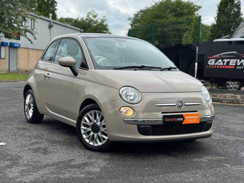 Fiat 500 Hatchback 1.2 Lounge Dualogic Euro 6 (s/s) 3dr
