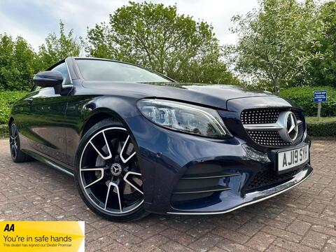 Mercedes-Benz C Class Convertible 2.0 C300 AMG Line (Premium Plus) Cabriolet G-Tronic+ Euro 6 (s/s) 2dr