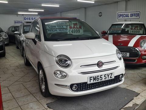 Fiat 500C Convertible 1.2 ECO Lounge Euro 6 (s/s) 2dr