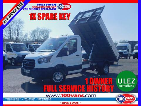Ford Transit Tipper 2.0 350 EcoBlue Leader RWD L2 Euro 6 (s/s) 2dr (1-Stop)