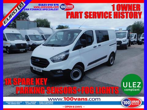 Ford Transit Custom Combi Van 2.0 300 EcoBlue Leader Crew Van L1 H1 Euro 6 (s/s) 5dr