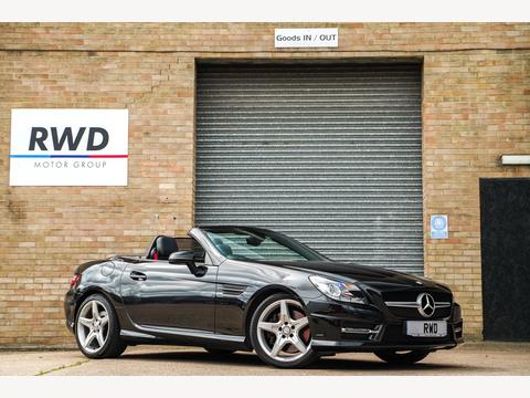 Mercedes-Benz SLK Convertible 1.8 SLK200 BlueEfficiency AMG Sport G-Tronic+ Euro 5 (s/s) 2dr
