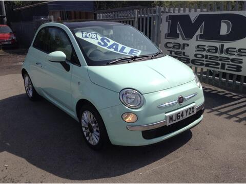 Fiat 500 Hatchback 1.2 Lounge Euro 6 (s/s) 3dr