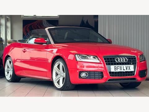Audi A5 Cabriolet Convertible 2.0 TFSI S line Euro 5 (s/s) 2dr