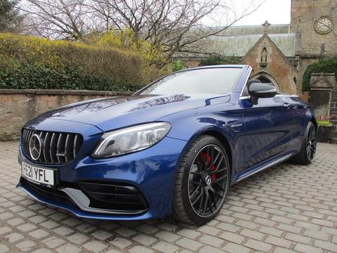 Mercedes-Benz C Class Convertible 4.0 C63 V8 BiTurbo AMG S Night Edition (Premium Plus) Cabriolet SpdS MCT Euro 6 (s/s) 2dr