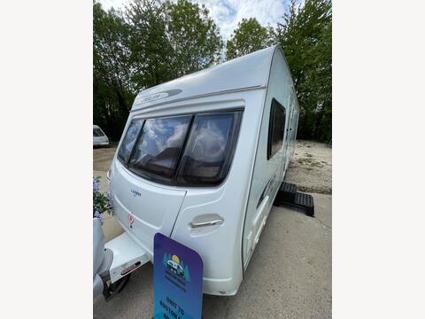 Lunar Delta TI Tourer 12 months warranty, fixed transverse island bed