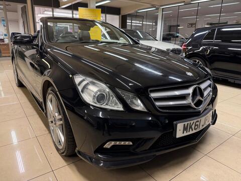 Mercedes-Benz E Class Convertible 2.1 E220 CDI BlueEfficiency Sport Edition 125 Cabriolet G-Tronic+ Euro 5 (s/s) 2dr