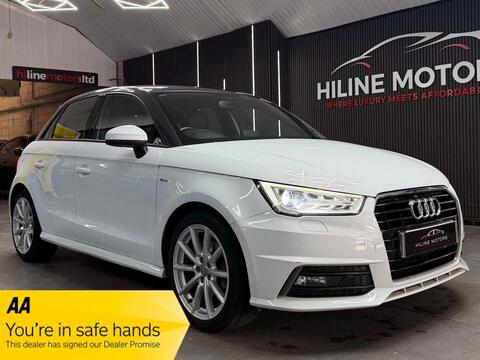 Audi A1 Hatchback 1.6 TDI S line Sportback S Tronic Euro 6 (s/s) 5dr (Nav)